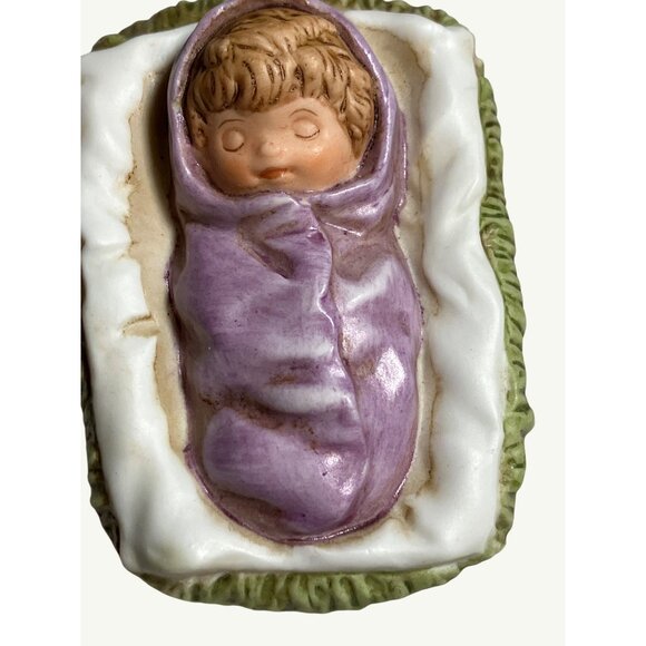 Homco Vintage 3 Piece Porcelain Child Nativity Christmas Figurines #5258 - Picture 7 of 15